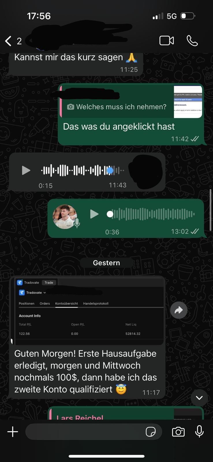 Kundenfeedback Trading Psychologie